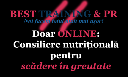 Curs online: Consiliere nutrițională pentru scădere în greutate